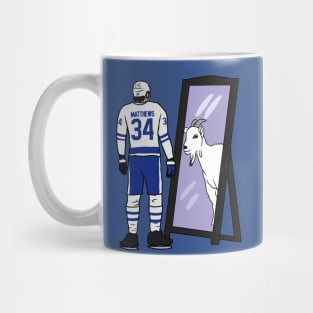 Auston Matthews Mirror GOAT Mug